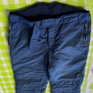 VTG Ski Gear CB Sports Men's Blue Large Snow Pants Windproof Ski Insulated Pants